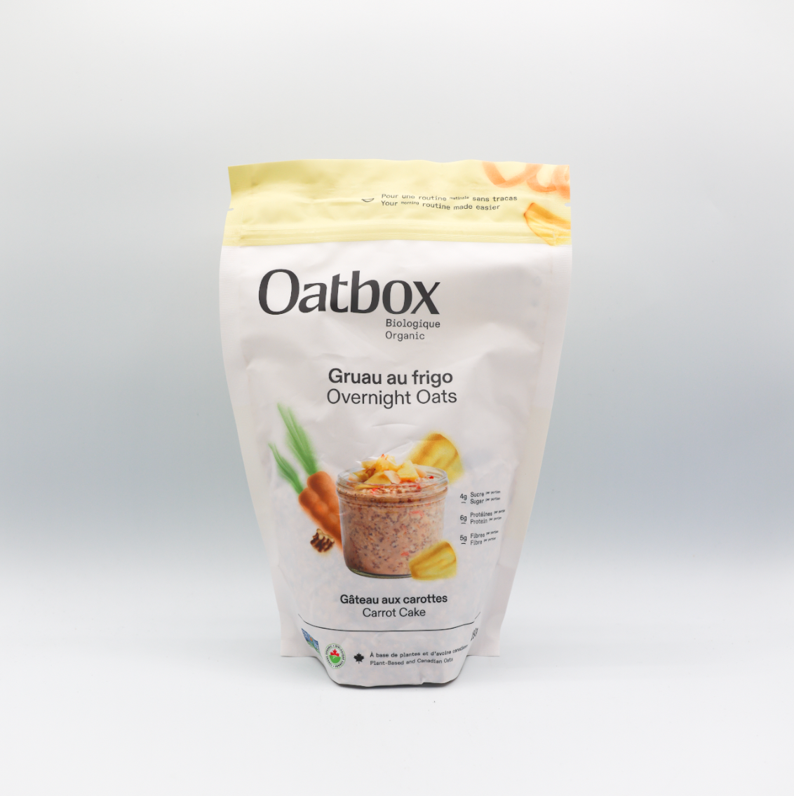Gruau au frigo - Gâteau aux carottes