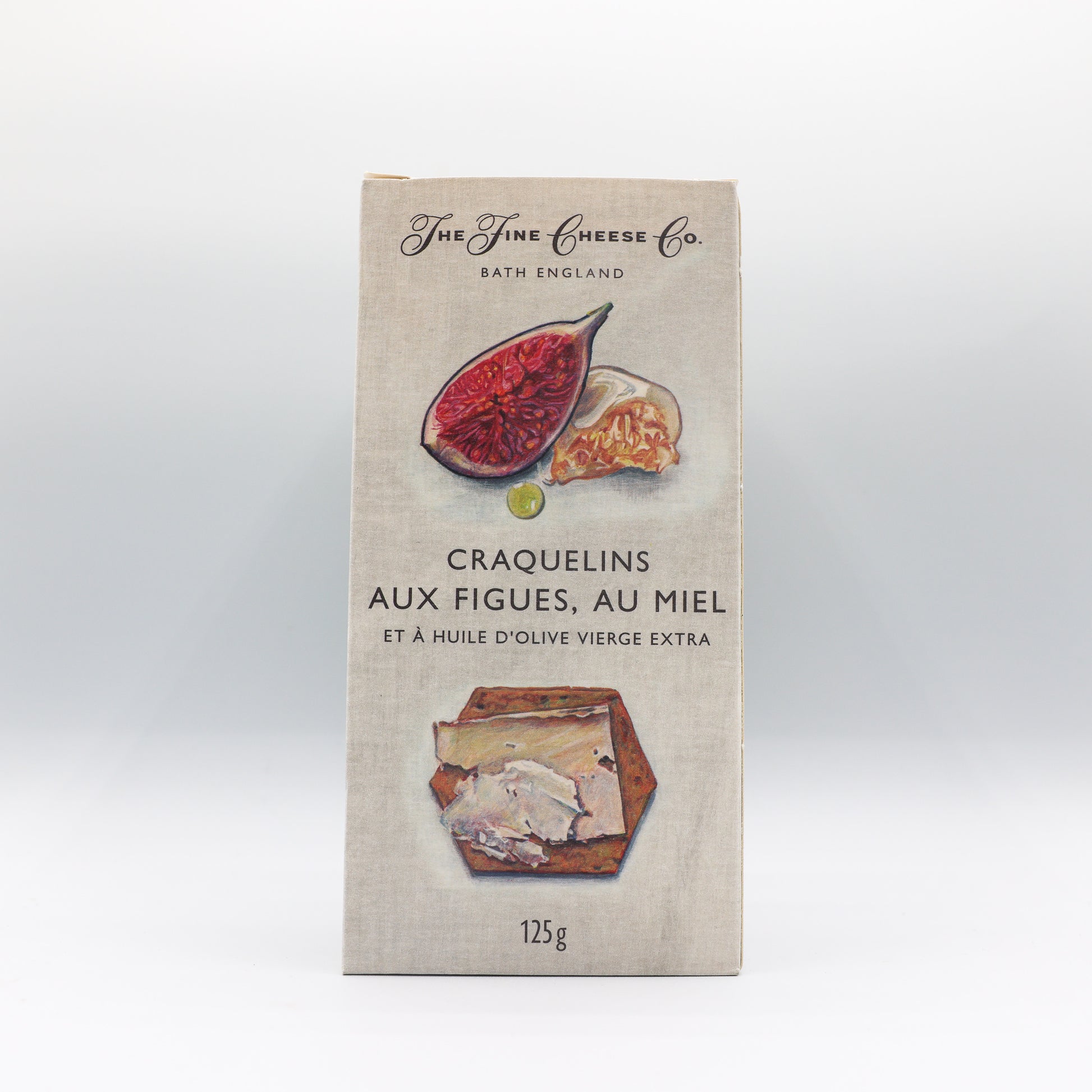 Craquelins figues, miel et huile d'olive extra vierge
