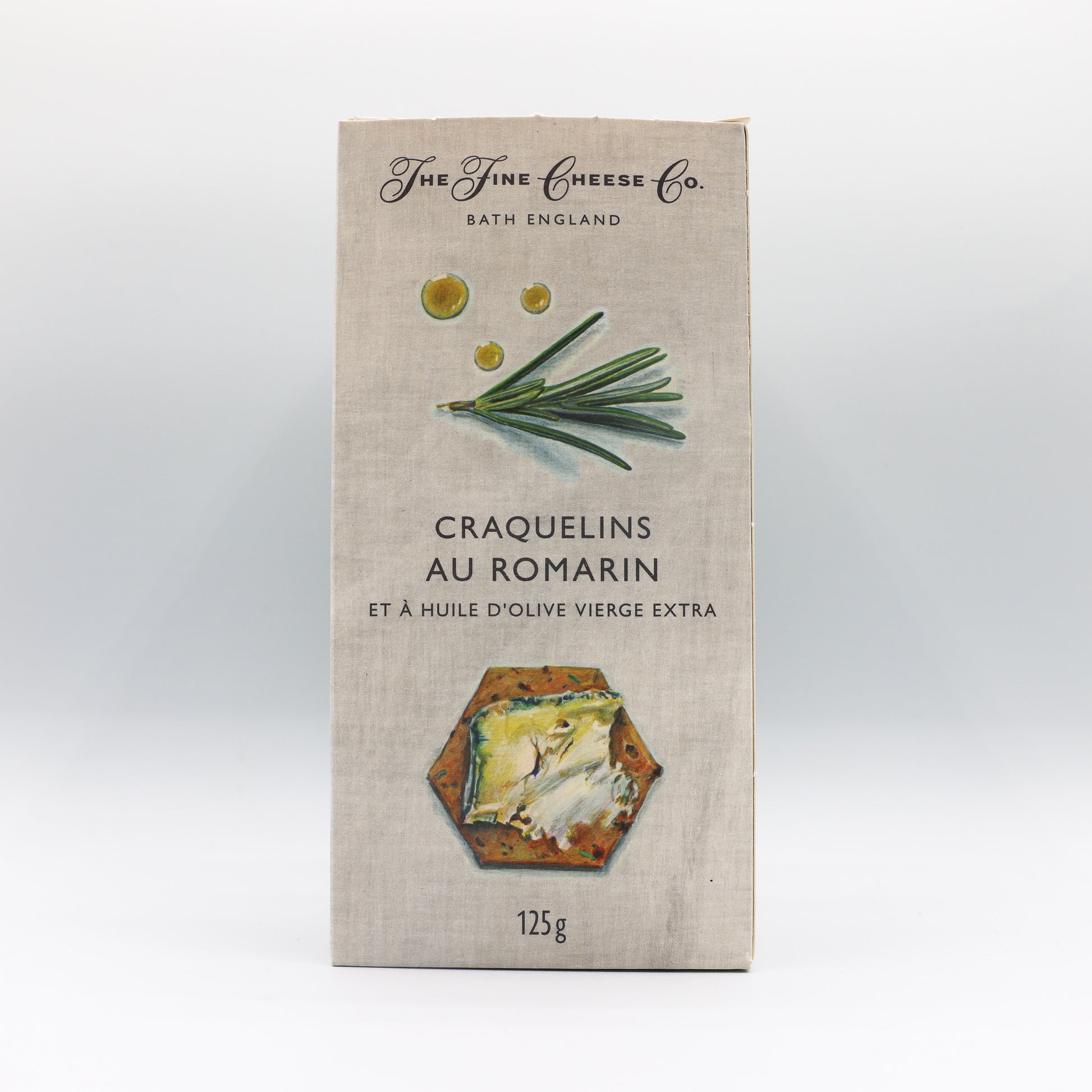 Craquelins romarin et huile d'olive extra vierge