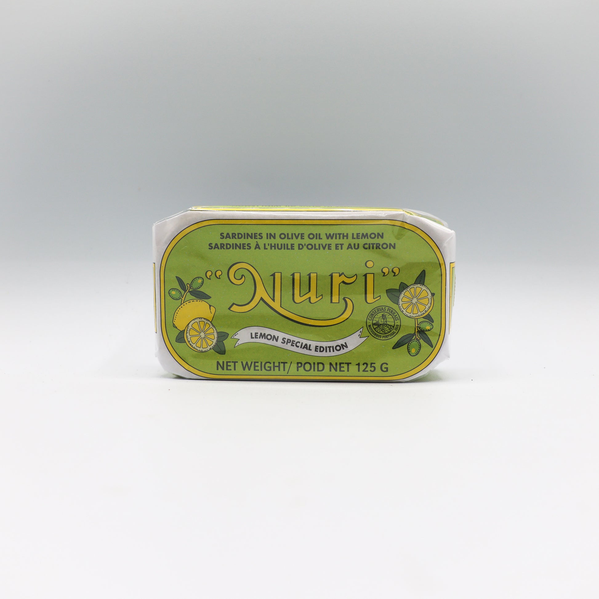 Sardines à l'huile d'olive et au citron