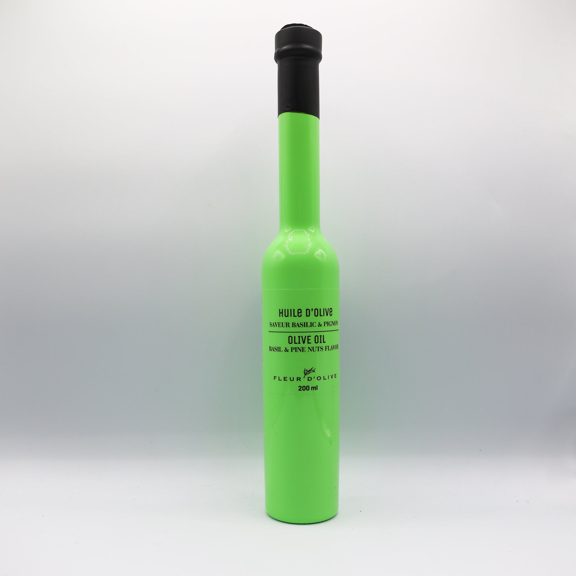 Huile d'olive au basilic & pignon