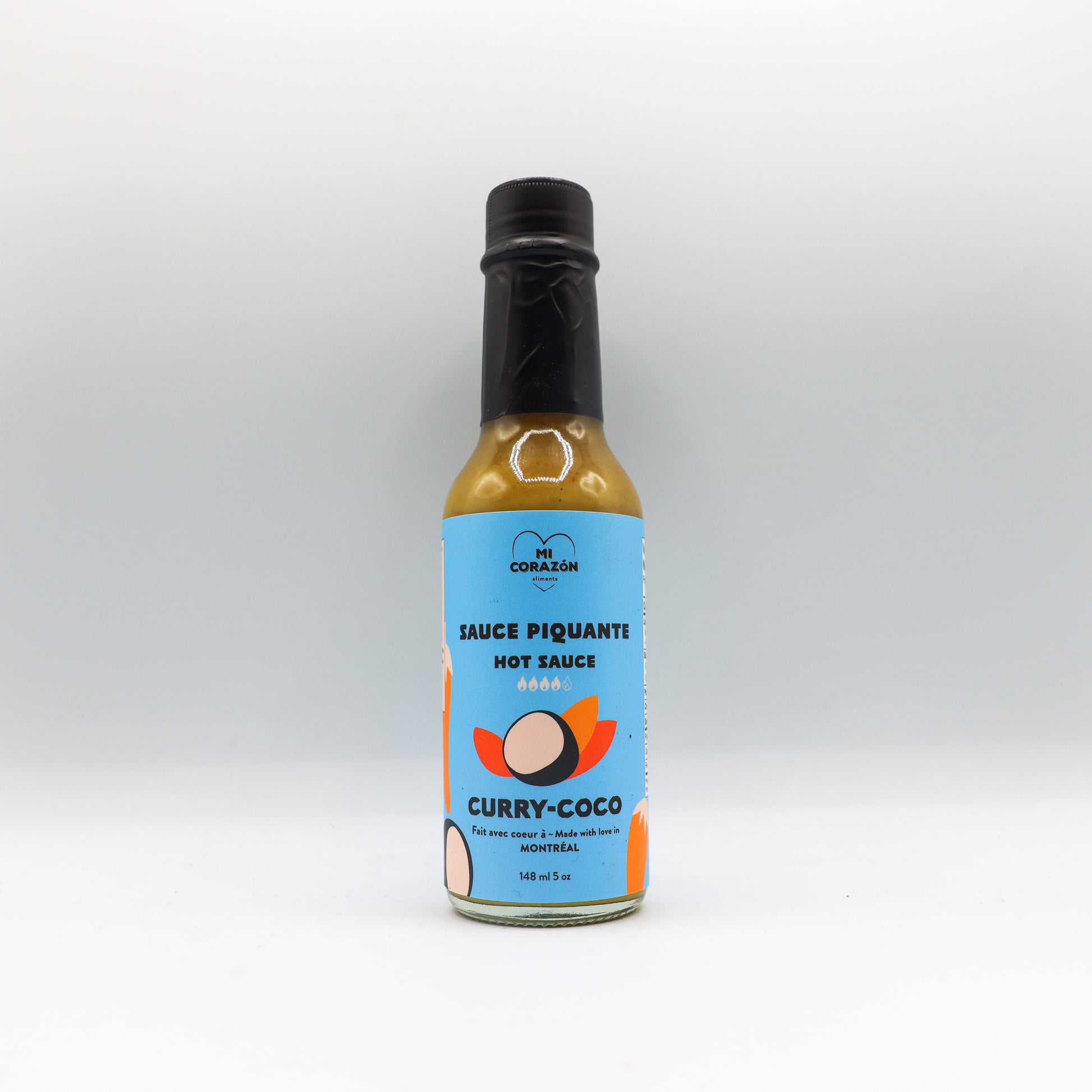 Sauce piquante curry-coco