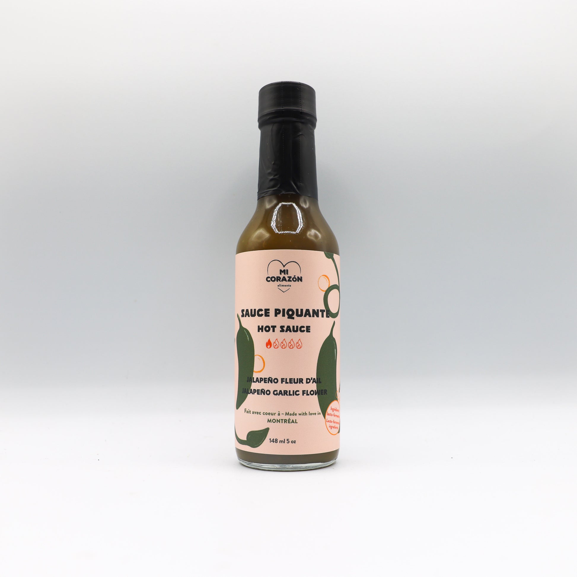 Sauce piquante jalapeño & fleur d'ail