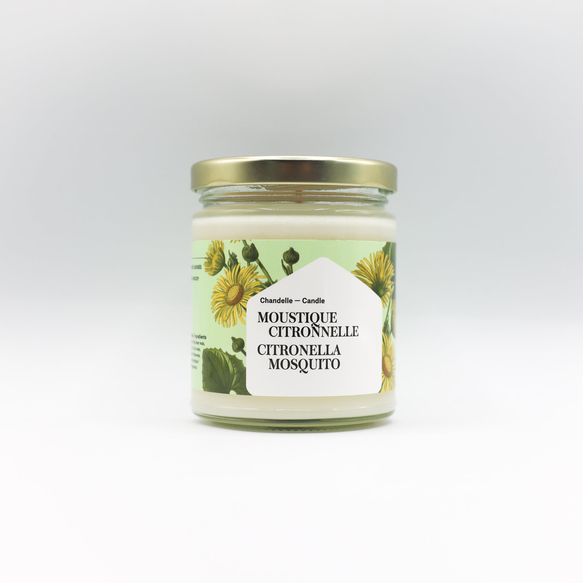 Chandelle moustique citronnelle