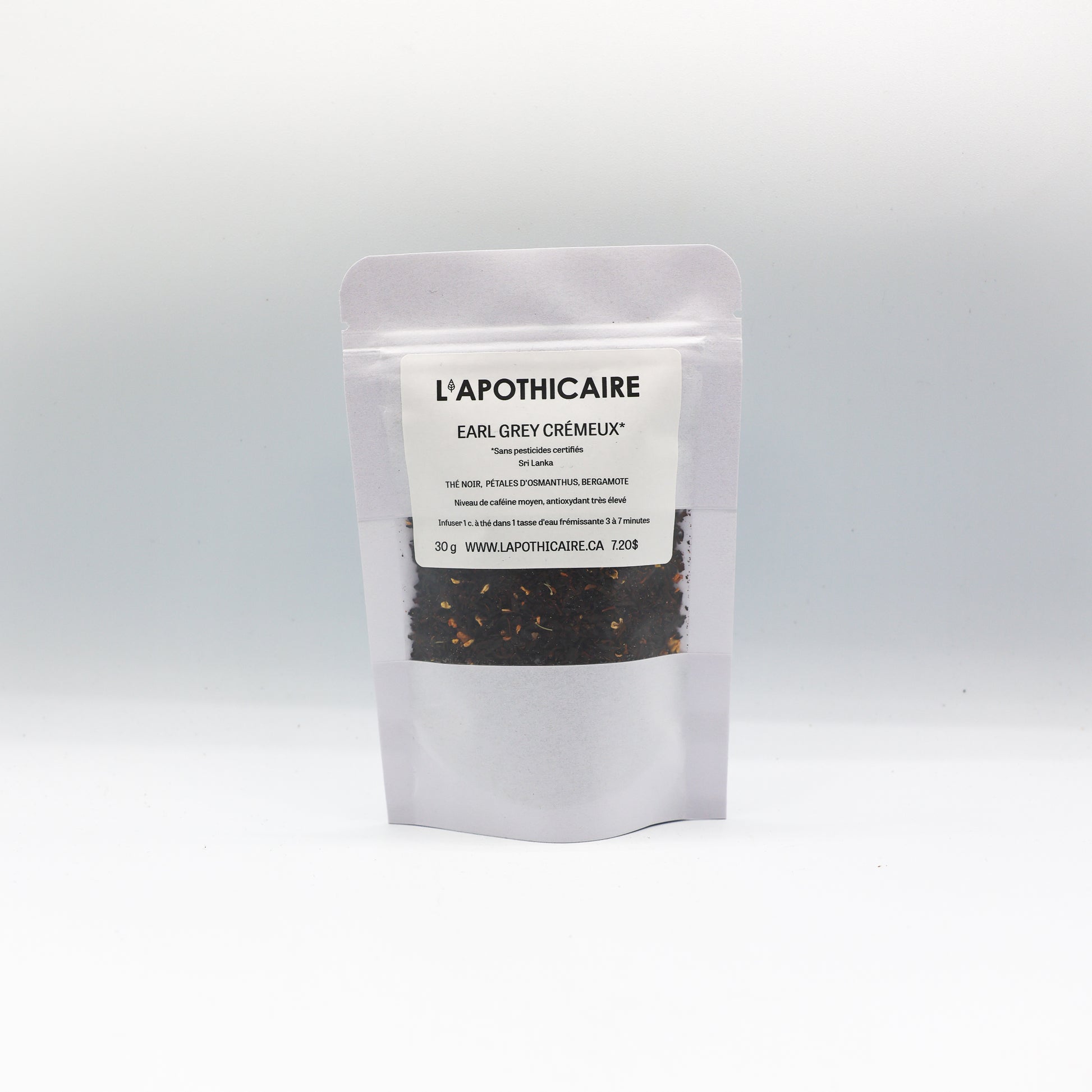 Thé noir Earl Grey crémeux