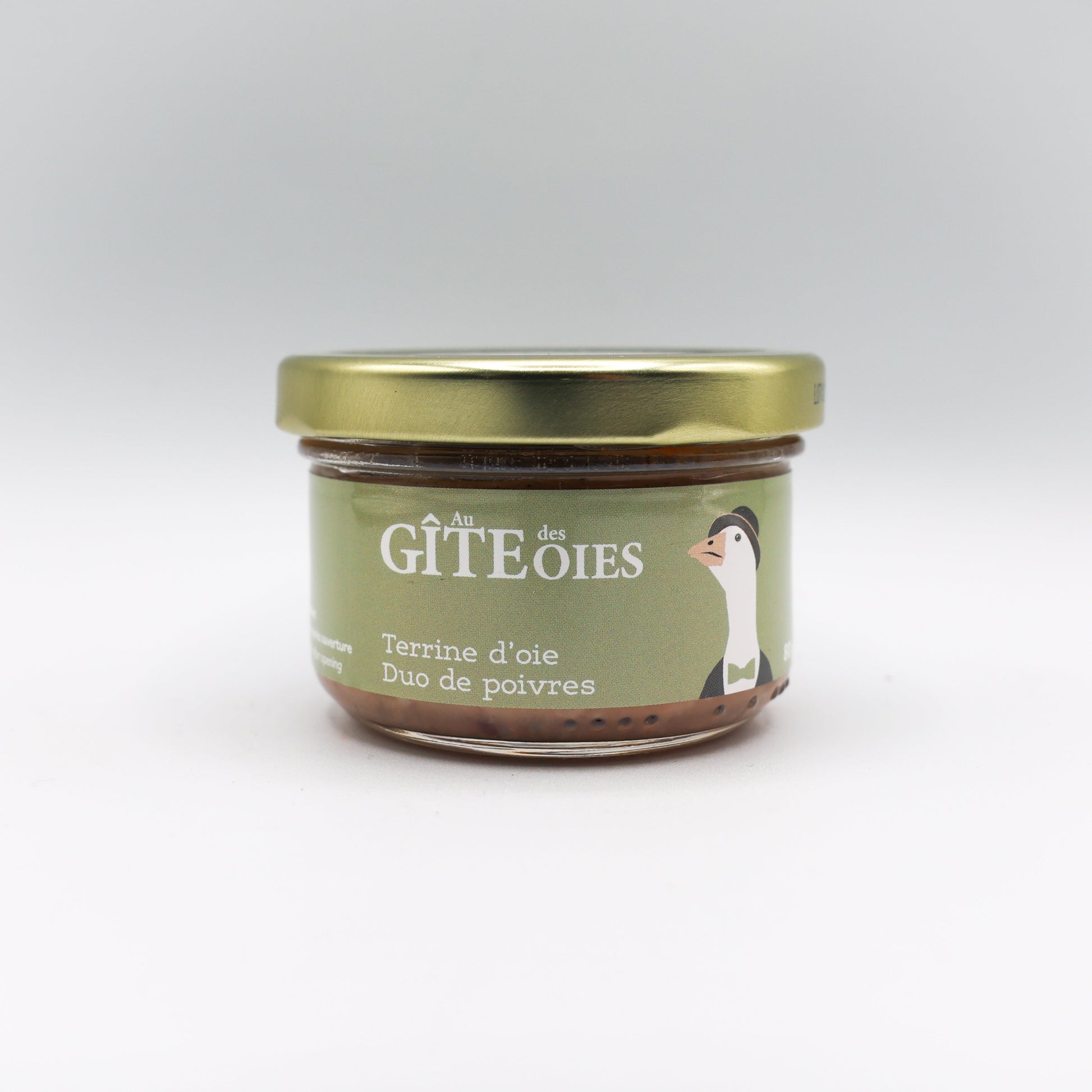 Terrine d'oie - Duo de poivres